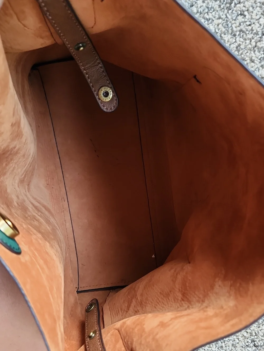 Joy Susan Hobo Bag - Green & Brown